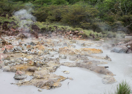 hot springs of Volcan Rincon de la Vieja, Costa Rica